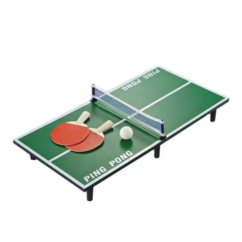 Set Meja Ping Pong Desktop Mini