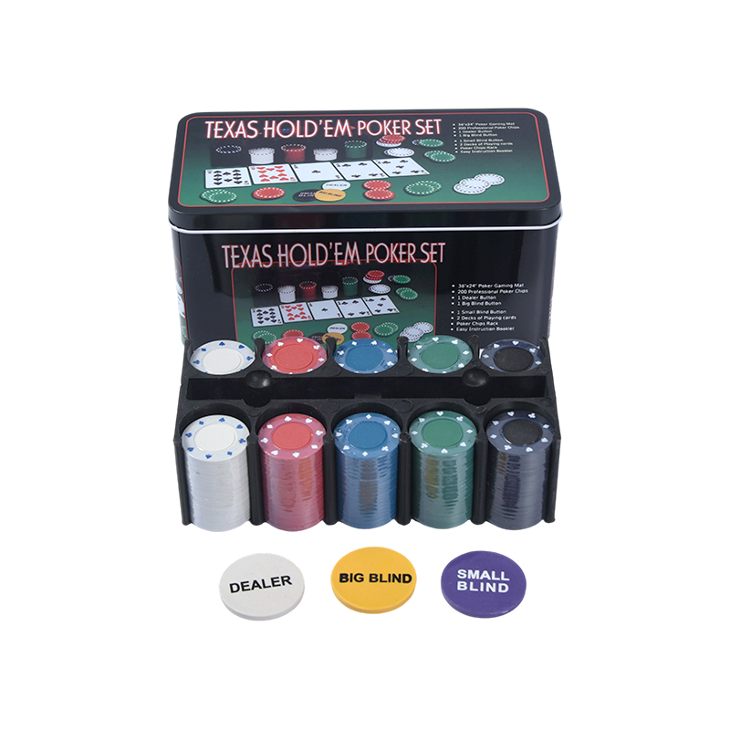 Set Poker 200 Chip Peralatan Kelas Kasino