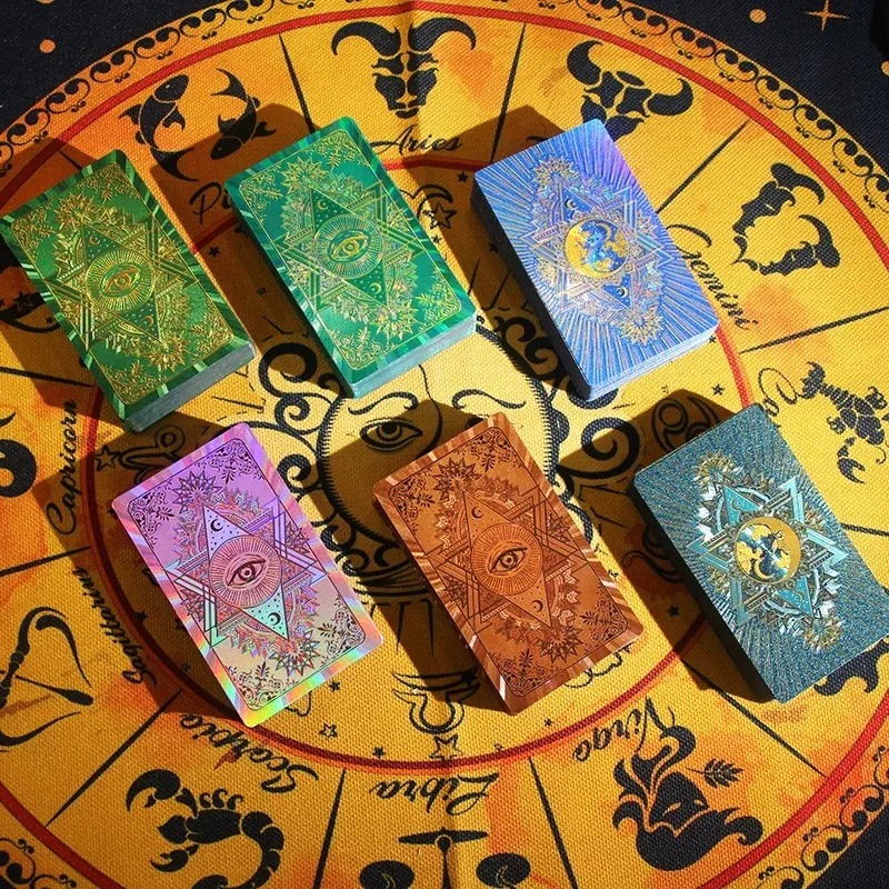 Edisi Koleksi Bertema Zodiak - Set Tarot & Kristal Harta Karun Mistik