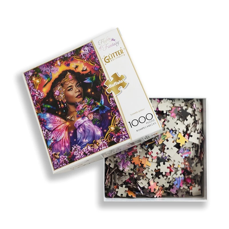 Set Puzzle Multi-Warna - Koleksi Aksesori Jigsaw Klasik
