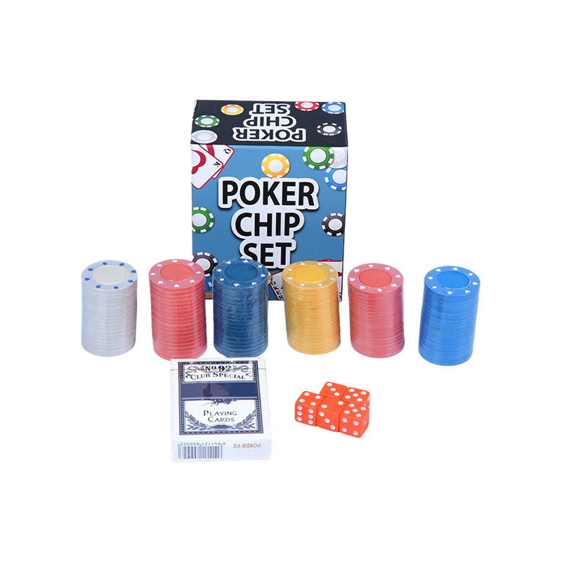 Lengkap dengan Chip Berwarna, Kartu Remi, dan Set Chip Poker Dadu