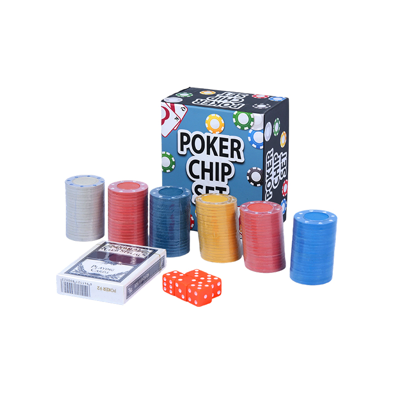 Lengkap dengan Chip Berwarna, Kartu Remi, dan Set Chip Poker Dadu