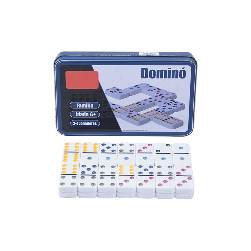 Edisi Kotak Besi Portabel - Kit Domino Reaksi Berantai Taktil