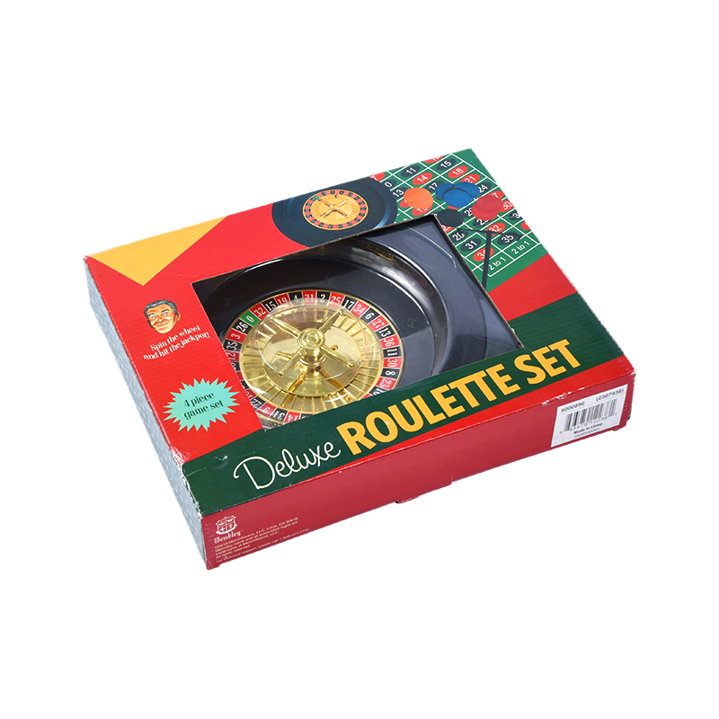 Deluxe Roulette Set – Set Game 4 Bagian dalam Kemasan Cerah