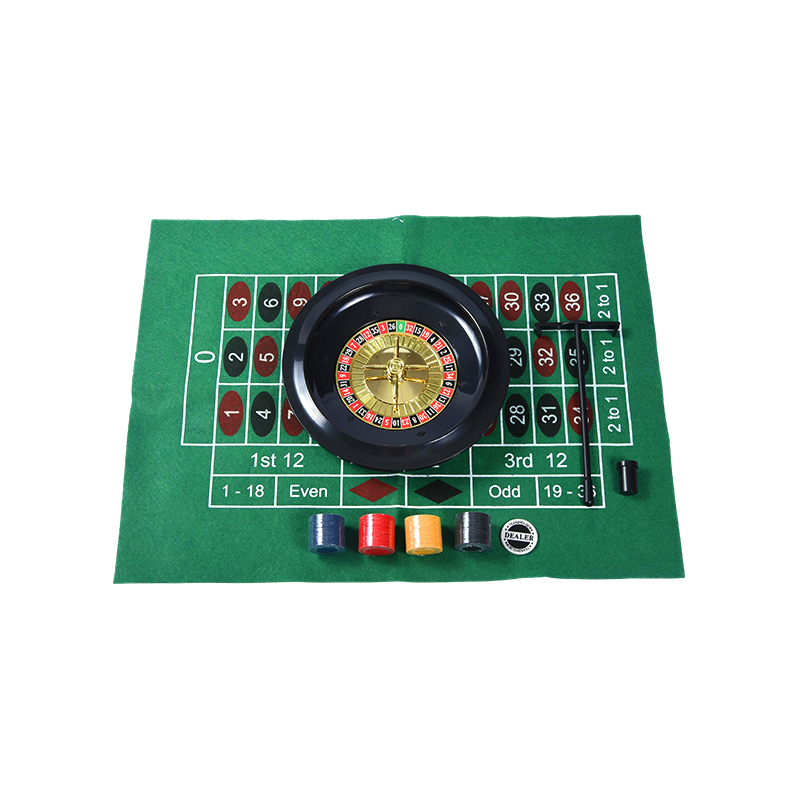 Deluxe Roulette Set – Set Game 4 Bagian dalam Kemasan Cerah