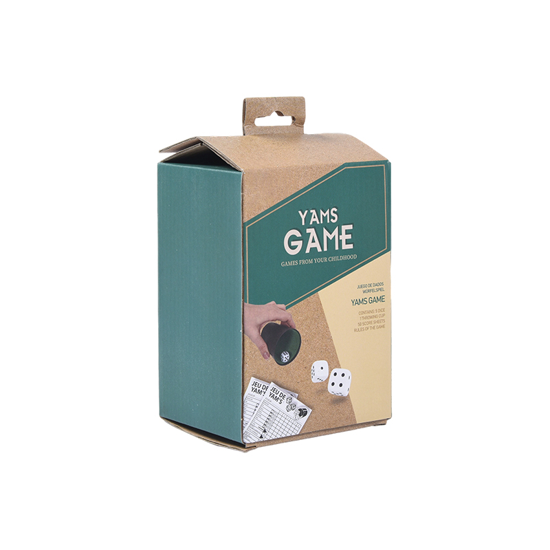 Edisi Throw Cup Portabel - Kit Permainan Dadu YAMS Vintage