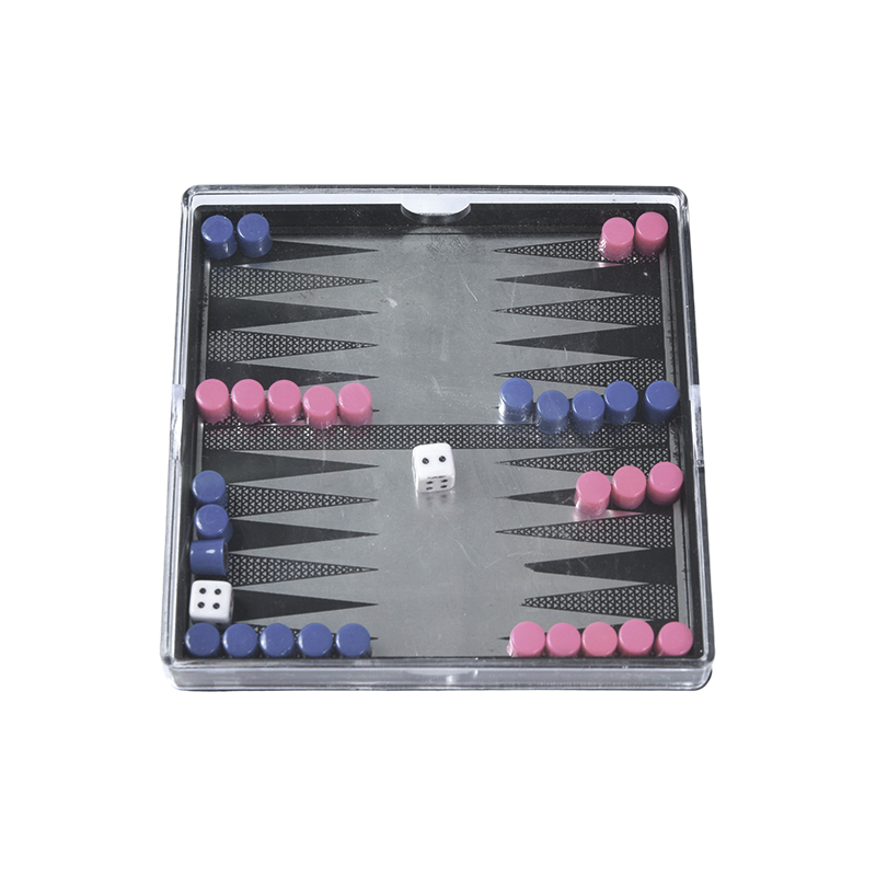 Set Backgammon Magnetik Kotak Akrilik Ringkas