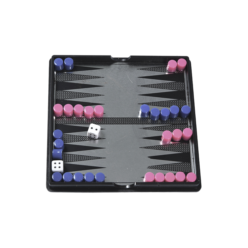 Set Backgammon Magnetik Kotak Akrilik Ringkas