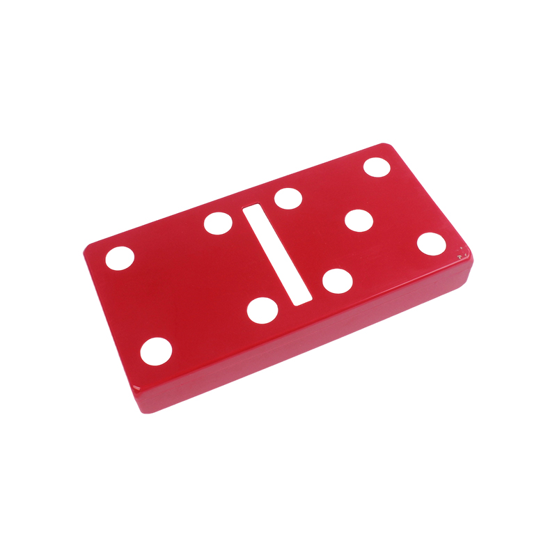 Edisi Polka-Dot Merah - Set Kombo Domino & Cribbage Klasik