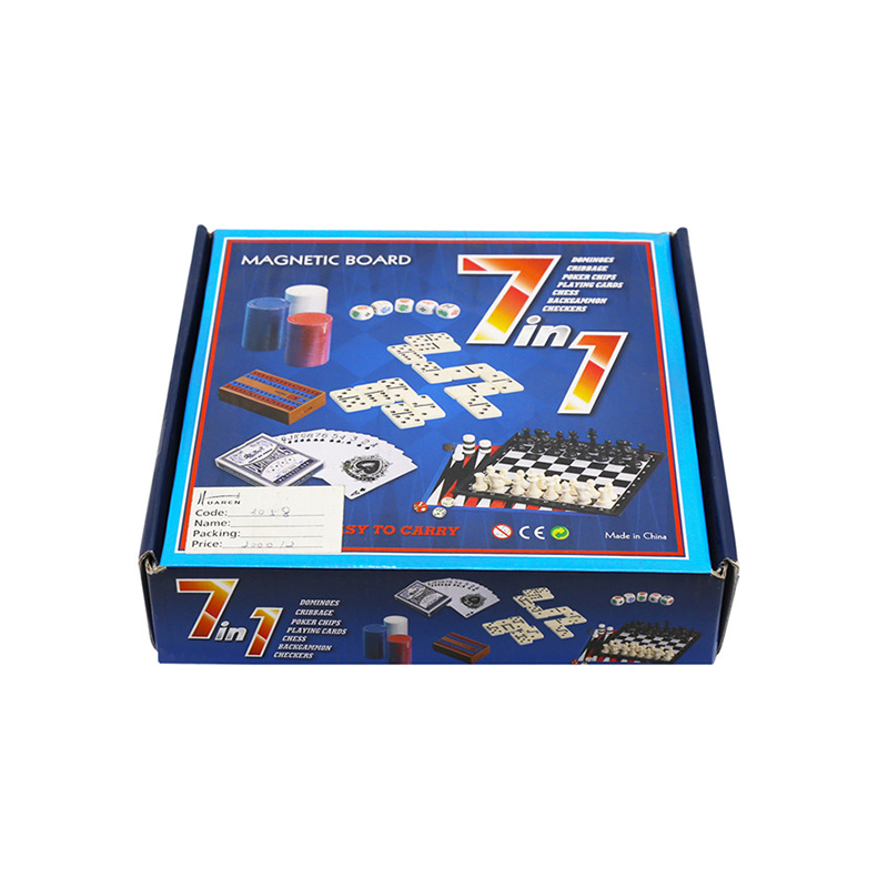 Set Multi-Game Klasik - Kombo Catur, Domino, Poker & Catur